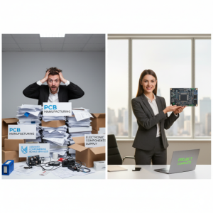 還在自己買(mǎi)料、找廠(chǎng)、盯生產(chǎn)？是時(shí)候升級(jí)到“一站式”P(pán)CBA智造服務(wù)了